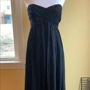 London Style Nights Strapless Dress